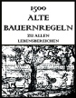 1500 Alte Bauernregeln